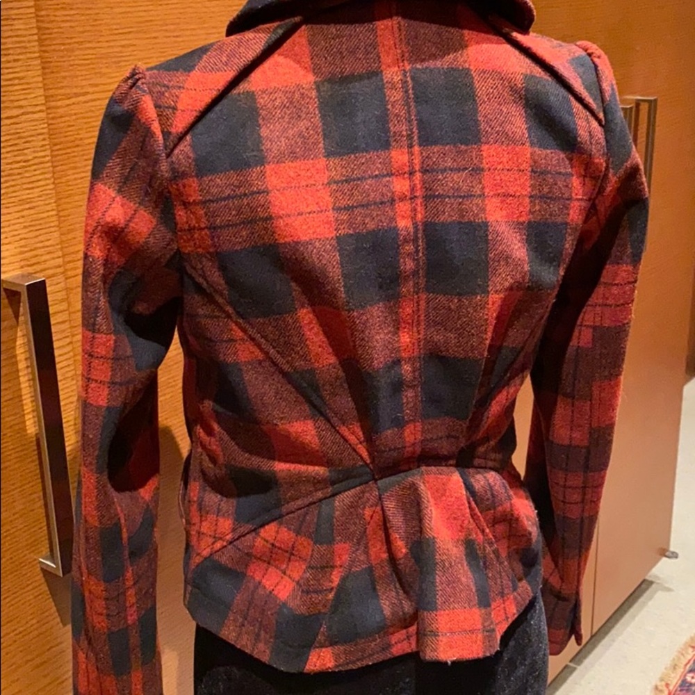 Wool cropped jacket - Picture 5 of 8